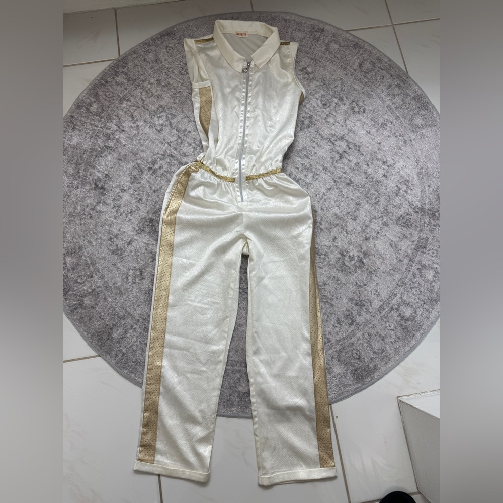 Marusya Beige Jumpsuit Size S, worn once